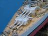 model war ships is fully assembled