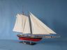 model sailboats is fully assembled