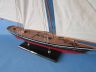 model sailboats is fully assembled