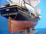 historic ship models is fully assembled