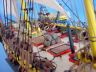 historic ship models is fully assembled