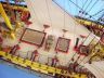 model tall ships is fully assembled