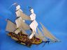 historic ship models is fully assembled
