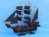 pirate ship model is fully assembled
