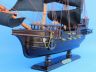 pirate ship model is fully assembled