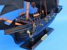pirate ship model is fully assembled