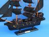 pirate ship model is fully assembled