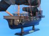 pirate ship model is fully assembled