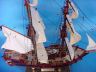 pirate ship model is fully assembled