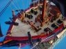pirate ship is fully assembled