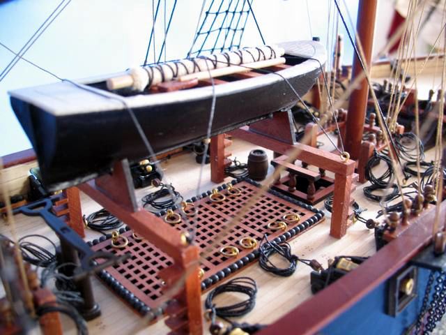 pirate ship is fully assembled