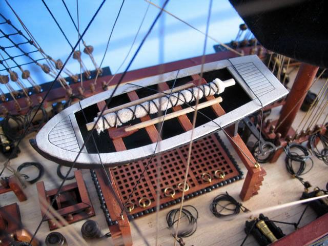 pirate ship is fully assembled