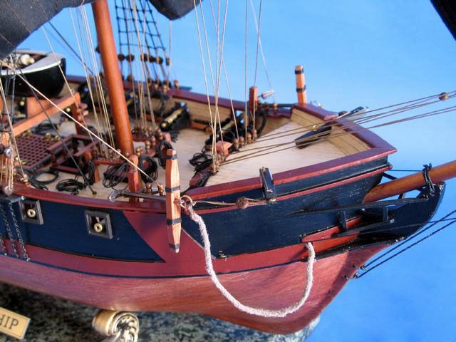 pirate ship is fully assembled