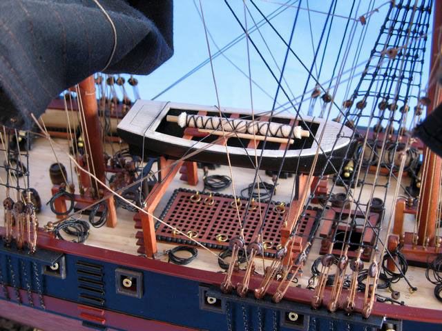 pirate ship is fully assembled
