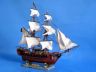 pirate ship model is fully assembled