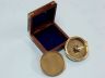 brass compass is fully assembled