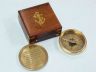 brass compass is fully assembled