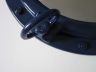 Navy Blue Porthole Mirror 20