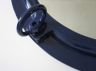 Navy Blue Porthole Mirror 24