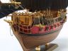 replica pirate ship is fully assembled