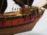 replica pirate ship is fully assembled