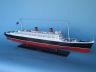 cruise ship model is fully assembled