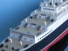 cruise ship model is fully assembled