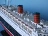 cruise ship model is fully assembled