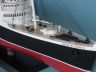 cruise ship model is fully assembled