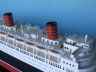 cruise ship model is fully assembled