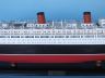 cruise ship model is fully assembled
