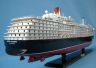 cruise ship model is fully assembled