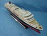 cruise ship models is fully assembled