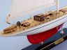 model sailboats is fully assembled