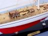 model sailboats is fully assembled