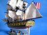 historic ship models is fully assembled