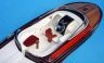 Riva model boats is fully assembled