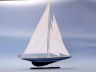 model sailboats is fully assembled