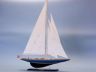 model sailboats is fully assembled