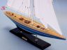 model sailboats is fully assembled