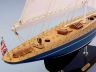 model sailboats is fully assembled