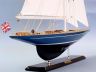 model sailboats is fully assembled