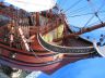 historic ship models is fully assembled