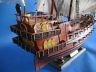 historic ship models is fully assembled