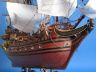 historic ship models is fully assembled