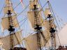 historic ship models is fully assembled