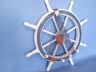 Decorative Wood Shipwheel is fully assembled