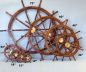 ship's wheel is fully assembled