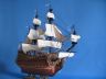 historic ship models is fully assembled