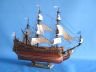 historic ship models is fully assembled
